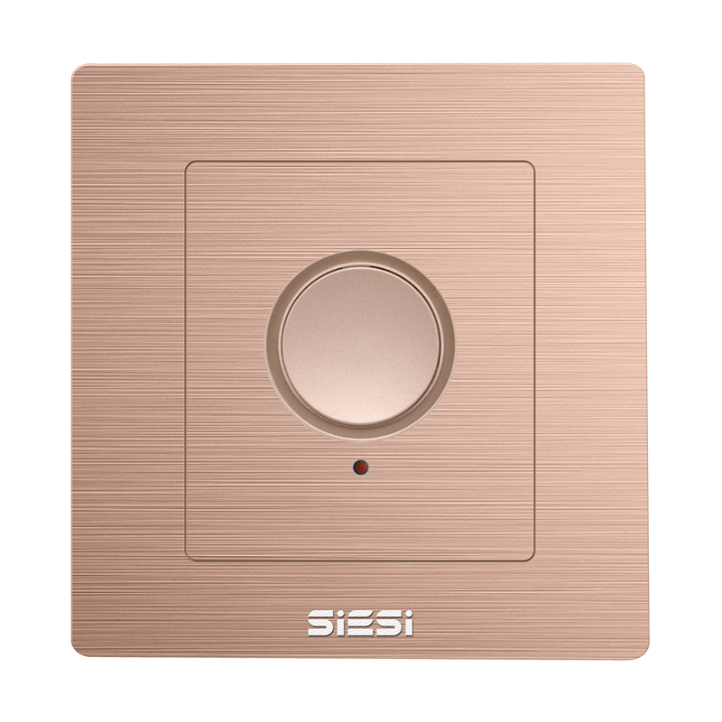 轻触延时开关（多线制）-V6玫瑰金-PA视讯照明官网