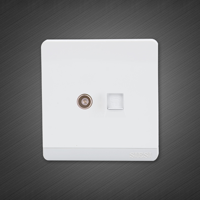 一位电视、电话插座-S1系列-PA视讯照明官网