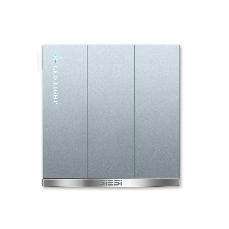 10A三位（单/双）控开关-V9太空灰-PA视讯照明官网