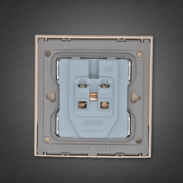 10A二三极插座-V9太空灰-PA视讯照明官网