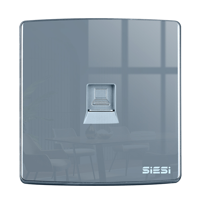 一位电脑插座-V20玻璃系列-PA视讯照明官网